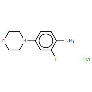 2-Fluoro-4-morpholinoaniline, HCl