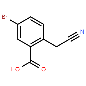 5-Bromo-2-(cyanomethyl)benzoic acid