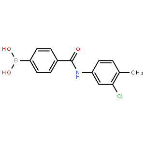 4-(3-Chloro-4-methylphenylcarbamoyl)benzeneboronic acid