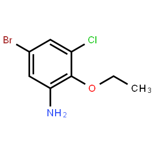 5-Bromo-3-chloro-2-ethoxyaniline