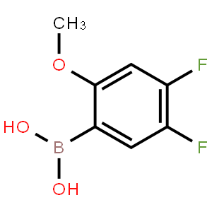 4,5-二氟-2-甲氧基苯硼酸