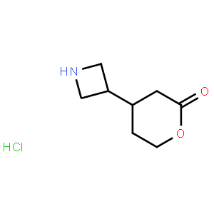 4-(Azetidin-3-yl)tetrahydro-2H-pyran-2-one hydrochloride