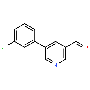 5-(3-氯苯基)-3-吡啶甲醛