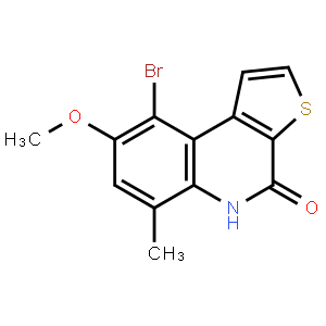 9-bromo-8-methoxy-6-methylthieno[2,3-c]quinolin-4(5H)-one