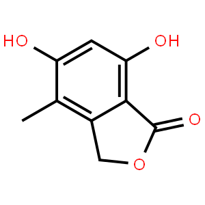 4-Methyl-5,7-dihydroxyisobenzofuran-1(3H)-one