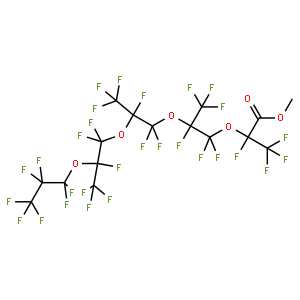 Perfluoro-2,5,8,11-tetramethyl-3,6,9,12-tetra-oxapentadecanoic acid, methyl ester