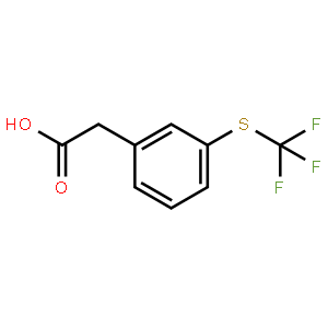 3-(Trifluoromethylthio)phenylacetic acid