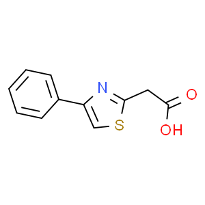 4 Phenyl thiazol 2 yl acetic acid CAS 38107 10 7 杰达维上海医药科技发展有限公司