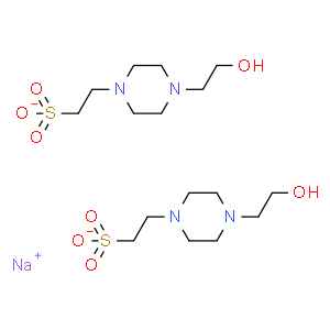 4-(2-羟乙基)-1-哌嗪乙烷磺酸半钠盐