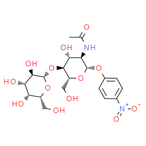 4-硝基苯基-2-乙酰胺基-2-脱氧-4-O-(β-吡喃半乳糖)-β-D-吡喃葡萄糖苷