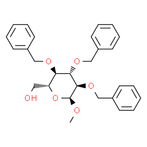 甲基2,3,4-三-O-苄基-α-D-吡喃葡萄糖苷