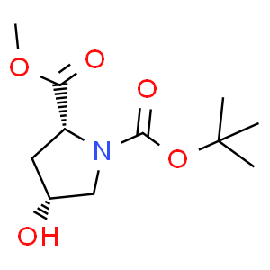 N-(叔丁氧羰基)-顺-4-羟基-D-脯氨酸甲酯