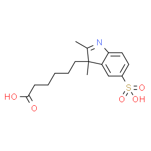2,3-二甲基-5-硫-3H-吲哚-3-己酸