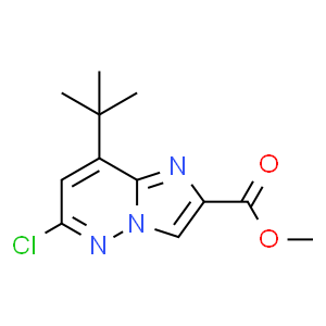 8-(叔丁基)-6-氯咪唑并[1,2-b]吡啶-2-羧酸甲酯