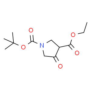 N-Boc-4-氧代-3-吡咯烷甲酸乙酯(B5)