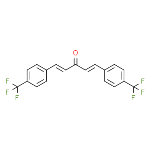 反式,反式-1,5-双[4-(三氟甲基)苯基]-1,4-戊二烯-3-酮