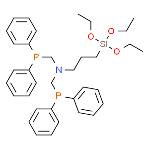 N,N-双[(二苯基膦基)甲基]-3-(三乙氧基硅基)丙胺