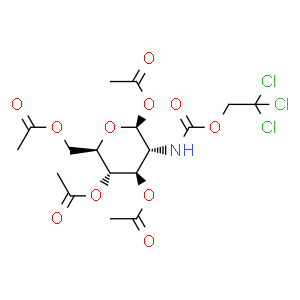 1,3,4,6-四-O-乙酰基-2-脱氧-2-（2,2,2-三氯乙氧）-β-d-D-吡喃葡萄糖