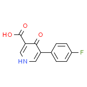 5-(4-氟苯基)-4-氧代-1,4-二氢吡啶-3-羧酸