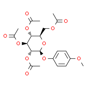 4-甲氧基苯基-2,3,4,6-四-O-乙酰基-β-D-吡喃葡萄糖苷
