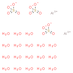 硫酸铝 十八水合物
