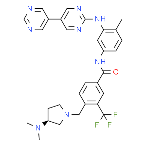 (S)-N-(3-([4,5'-bipyrimidin]-2-ylamino)-4-methylphenyl)-4-((3-(dimethylamino)pyrrolidin-1-yl)methyl)-3-(trifluoromethyl)benzamide