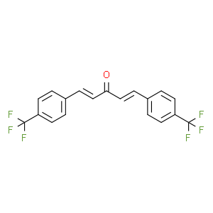 反式,反式-1,5-双[4-(三氟甲基)苯基]-1,4-戊二烯-3-酮