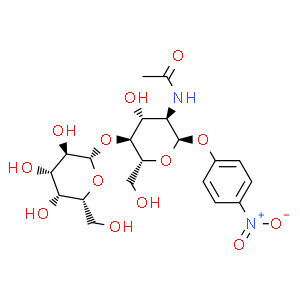 4-硝基苯基-2-乙酰胺基-2-脱氧-4-(β-吡喃半乳糖)-α-D-吡喃葡糖苷