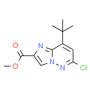 8-(叔丁基)-6-氯咪唑并[1,2-b]吡啶-2-羧酸甲酯