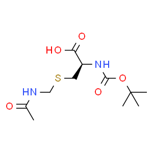 S-乙酰胺基甲基-N-叔丁氧羰基-L-半胱氨酸