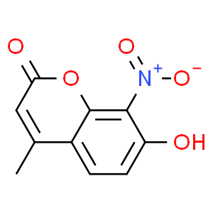 7-羟基-4-甲基-8-硝基香豆素