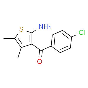 (2-氨基-4,5-二甲基-3-噻吩)(4-氯苯基)甲酮