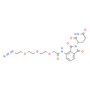 Pomalidomide-PEG3-azide