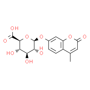 4-甲基香豆素基-β-D-吡喃葡萄糖醛酸（一水合）