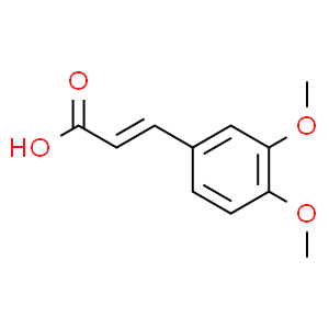 (E)-3,4-二甲氧基肉桂酸