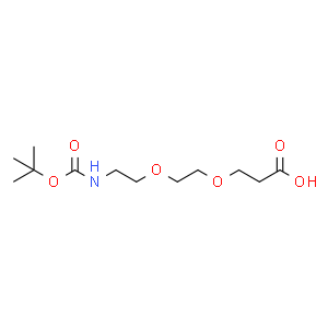 N-Boc-3- [2-(2-氨基乙氧基)乙氧基]丙酸