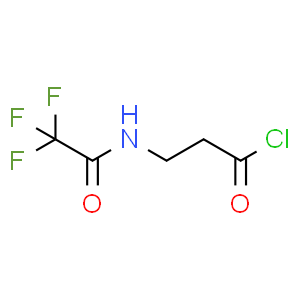 N-trifluoroacetyl-β-alanyl chloride