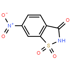 6-硝基-1,2-苯并异噻唑-3-酮-1,1-二氧化物