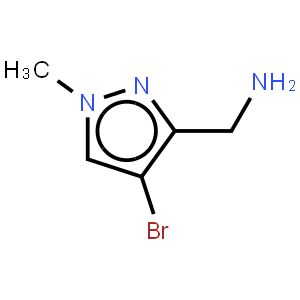 (4-Bromo-1-methyl-1H-pyrazol-3-yl)methylamine , 97%