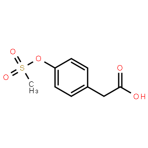 4 - [(甲基磺酰基)氧基]苯乙酸