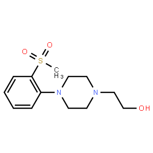2-[4-[2-(Methylsulfonyl)phenyl]piperazin-1-yl]-ethanol