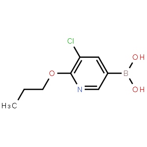 (5-Chloro-6-propoxypyridin-3-yl)boronic acid