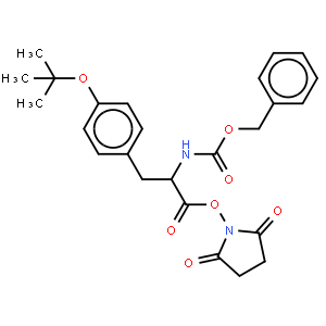 Carbamic acid,[(1S)-1-[[4-(1,1-dimethylethoxy)phenyl]methyl]-2-[(2,5-dioxo-1-pyrrolidinyl)oxy]-2-oxoethyl]-,phenylmethyl ester (9CI)