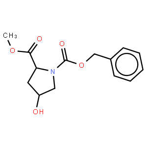 1,2-Pyrrolidinedicarboxylicacid, 4-hydroxy-, 2-methyl 1-(phenylmethyl) ester, (2S,4R)-