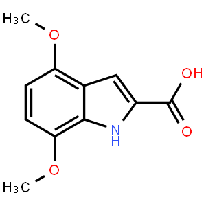 1H-2-吲哚甲酸,4,7-二甲氧基-