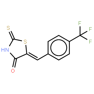 2-硫代-5-(4-三氟甲基-苯亚甲基)-四氢噻唑-4-酮