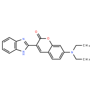 7-二乙氨基-3-(2-苯并咪唑基)香豆素