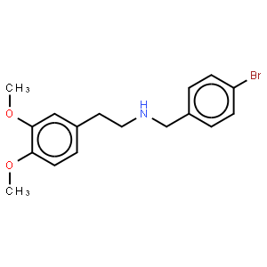 (4-bromobenzyl)[2-(3,4-dimethoxyphenyl)ethyl]amine(SALTDATA: HCl)