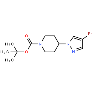 1-Boc-4-(4-溴-1-吡唑基)哌啶
