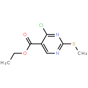 4-氯-2-甲硫基-5-嘧啶甲酸乙酯